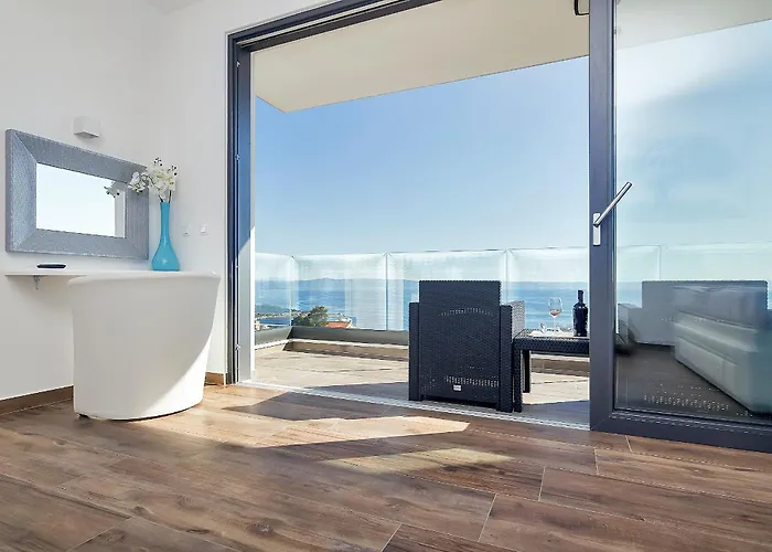 Modern Selina Nera With Heated Pool & Sea View In *