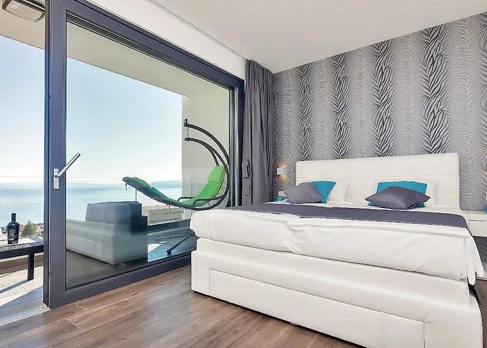 Modern Selina Nera With Heated Pool & Sea View In *