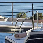 Willa Modern Selina Nera With Heated Pool & Sea View In Makarska