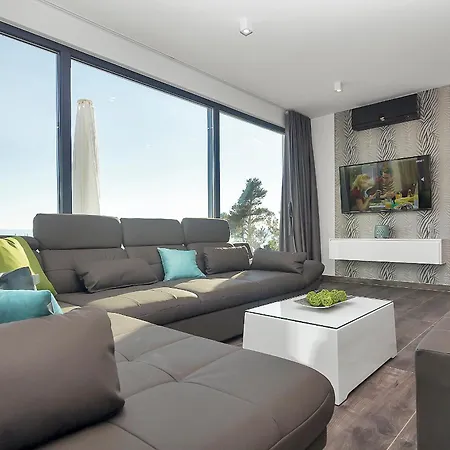 Modern Selina Nera With Heated Pool & Sea View In 빌라