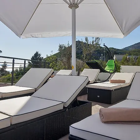 Modern Selina Nera With Heated Pool & Sea View In 빌라