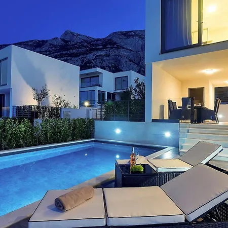 Modern Selina Nera With Heated Pool & Sea View In