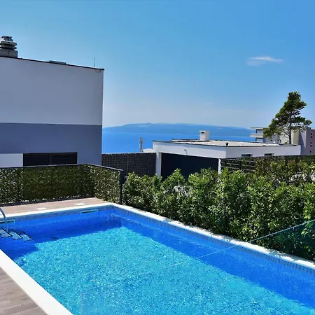 Modern Selina Nera With Heated Pool & Sea View In 빌라