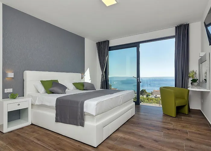 Modern Selina Nera With Heated Pool & Sea View In *